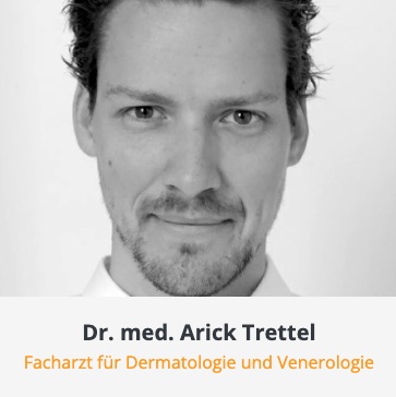 Arztkartei Dr. Arick Trettel Copyright Kosmed-Klinik 2023 for Doc Tattooentfernung