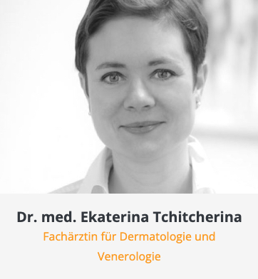 Arztkartei Dr. Ekaterina Tchitcherina Hautarztpraxis Friedbarg Copyright 2023 for DocTattooentfernung