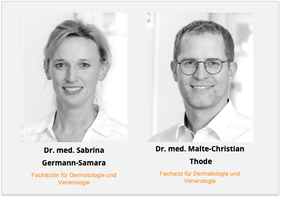 Arztkartei Dr. Malte-Christian Thode und Dr. Sabrina Germann-Samara IHR HAUTARZT Ludwigsburg Copyright 2024 for DocTattooentfernung