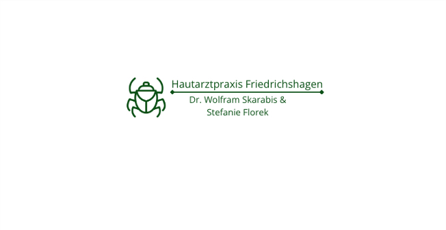 Logo Hautarztpraxis Friedrichshagen Berlin Dr. Wolfram Skarabis und Stefanie Florek Copyright 2024 for DocTattooentfernung