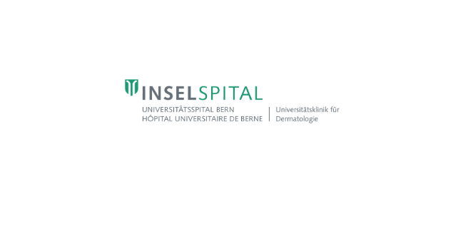 Logo Inselspital Bern Universitätsklinik für Dermatologie Copyright 2024 for DocTattooentfernung