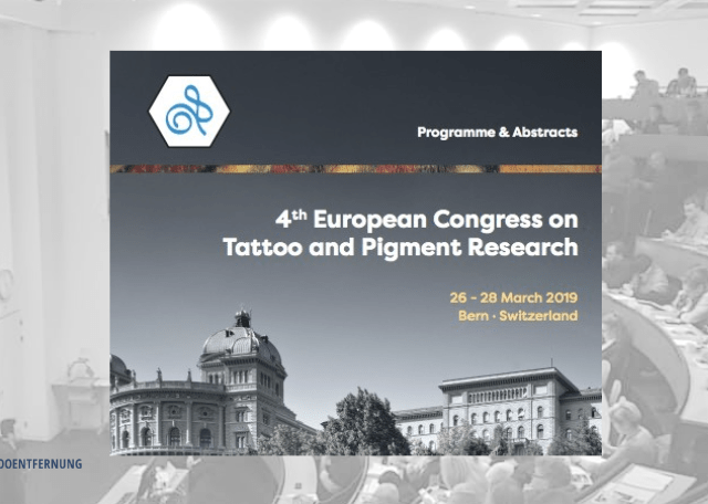 ECTP 2019 4th European Congress on Tattoo and Pigment Research