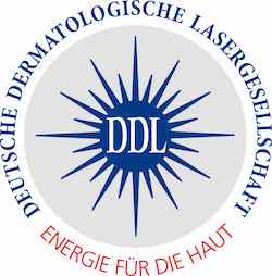 Logo DDL Deutsche Dermatologische Lasergesellschaft Copyright 2024