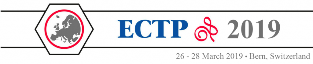 Logo ECTP 2019 Bern Schweiz