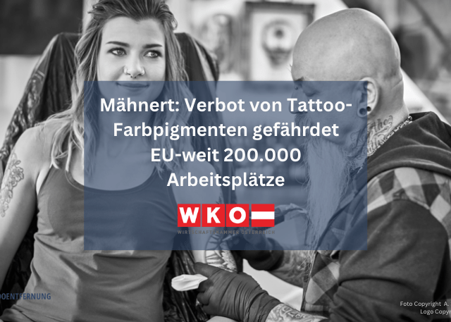 Mähnert: Verbot von Tattoo-Farbpigmenten gefährdet EU-weit 200.000 Arbeitsplätze