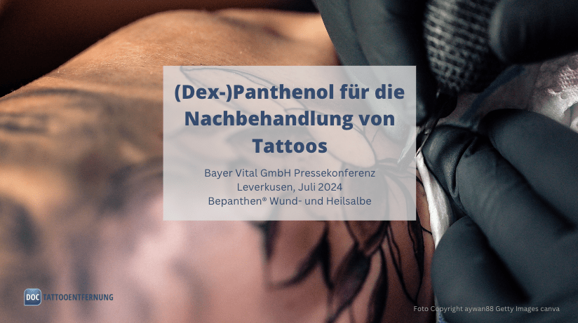 (Dex-)Panthenol für die Nachbehandlung von Tattoos