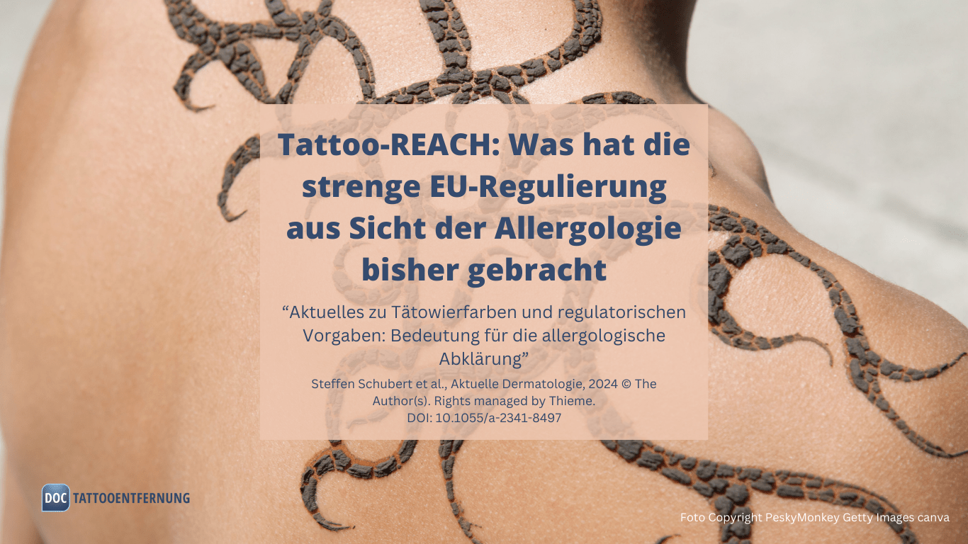 Tattoo-REACH: Was hat die strenge EU-Regulierung aus Sicht der Allergologie bisher gebracht