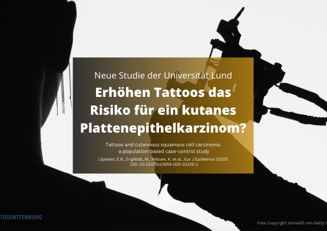 Erhöhen Tattoos das Risiko für ein kutanes Plattenepithelkarzinom?