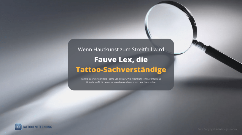 Wenn Hautkunst zum Streitfall wird: Fauve Lex, die Tattoo-Sachverständige