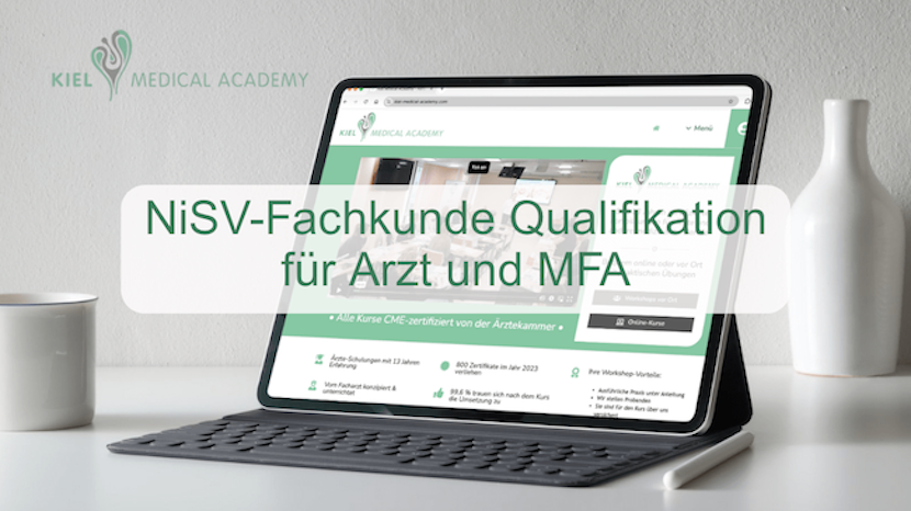 NiSV-Fachkunde Qualifikation für Arzt und MFA