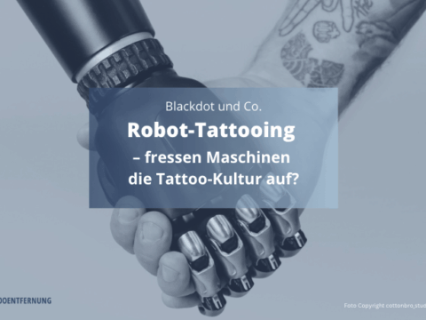 Robot-Tattooing - fressen Maschinen die Tattoo-Kultur auf Foto Copyright cottonbro studio von Pexels canva for Doc Tattooentfernung 2025