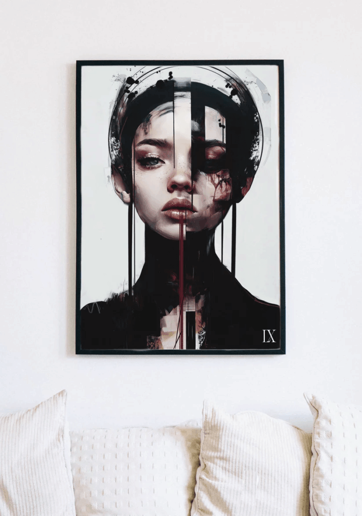 Shattered Mirrors Print by Fauve Lex Copyright for DocTattooentfernung 2025