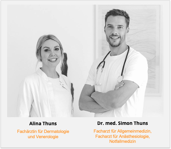 Arztkartei Dr. Simon Thuns Frau Alina Thuns Praxis Thuns Lippstadt Copyright for DocTattooentfernung 2025