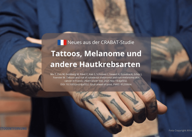 Tattoos, Melanome und andere Hautkrebsarten – Neues aus der CRABAT-Studie
