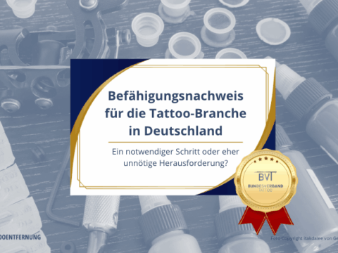 Ein Befähigungsnachweis für die Tattoo-Branche in Deutschland Foto Copyright itakdalee von Getty Images Pro canva for Doc Tattooentfernung 2026