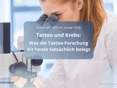 Tattoo und Krebs - Was die Tattoo-Forschung bis heute tatsächlich belegt Foto Copyright sturti Getty Images canva for Doc Tattooentfernung 2026