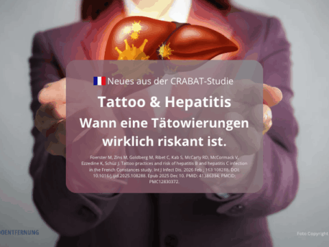 Tattoo und Hepatitis, oder wann eine Tätowierungen wirklich riskant ist Foto Copyright Africa images canva for DocTattooentfernung 2026