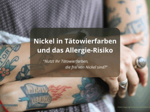 Nickel in Tätowierfarben und das Allergie-Risiko Foto Copyright Alexey Demidov von Pexels canva for Doc Tattooentfernung 2026