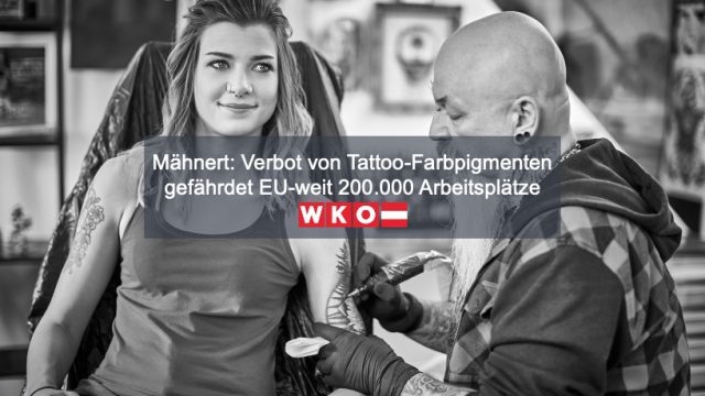 Mähnert: Verbot von Tattoo-Farbpigmenten gefährdet EU-weit 200.000 Arbeitsplätze