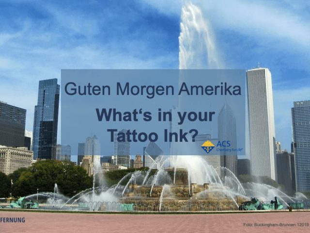 Guten Morgen Amerika – what’s in your Tattoo Ink?